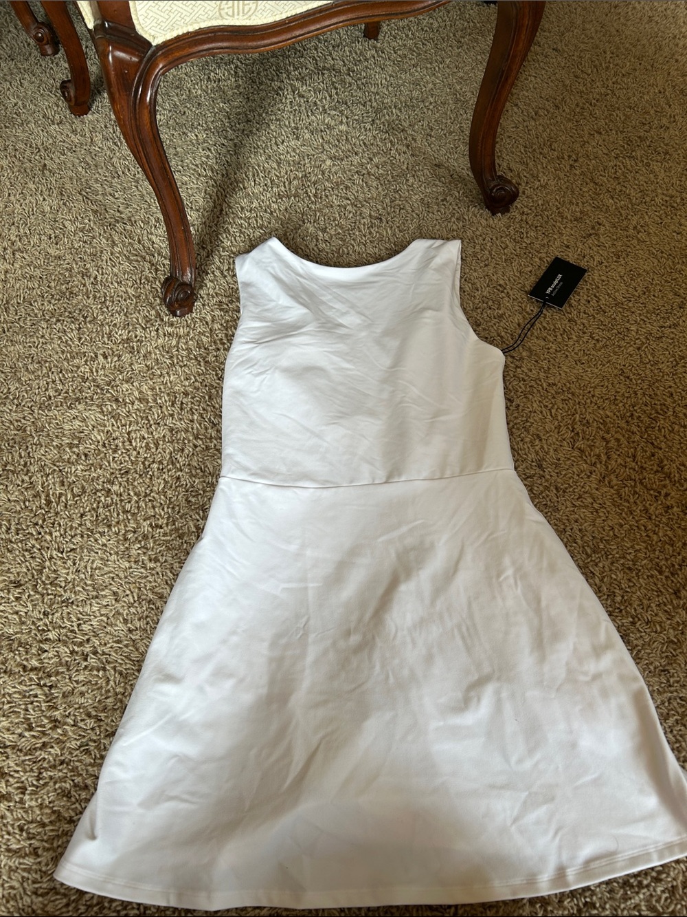 Classic White Athletic Dress